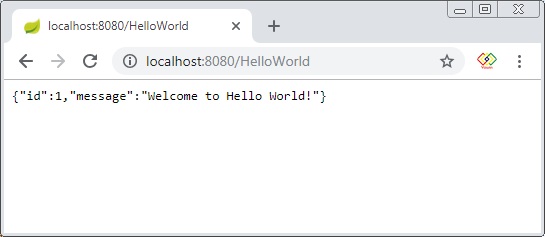 Spring Boot – Hello World Example With REST – Yawin Tutor